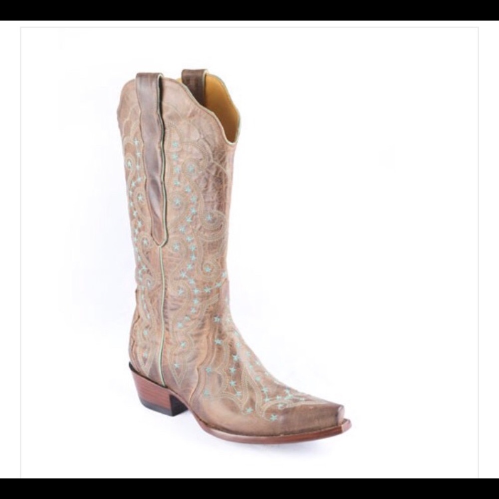 Old Gringo Celeste Rust cowboy boots